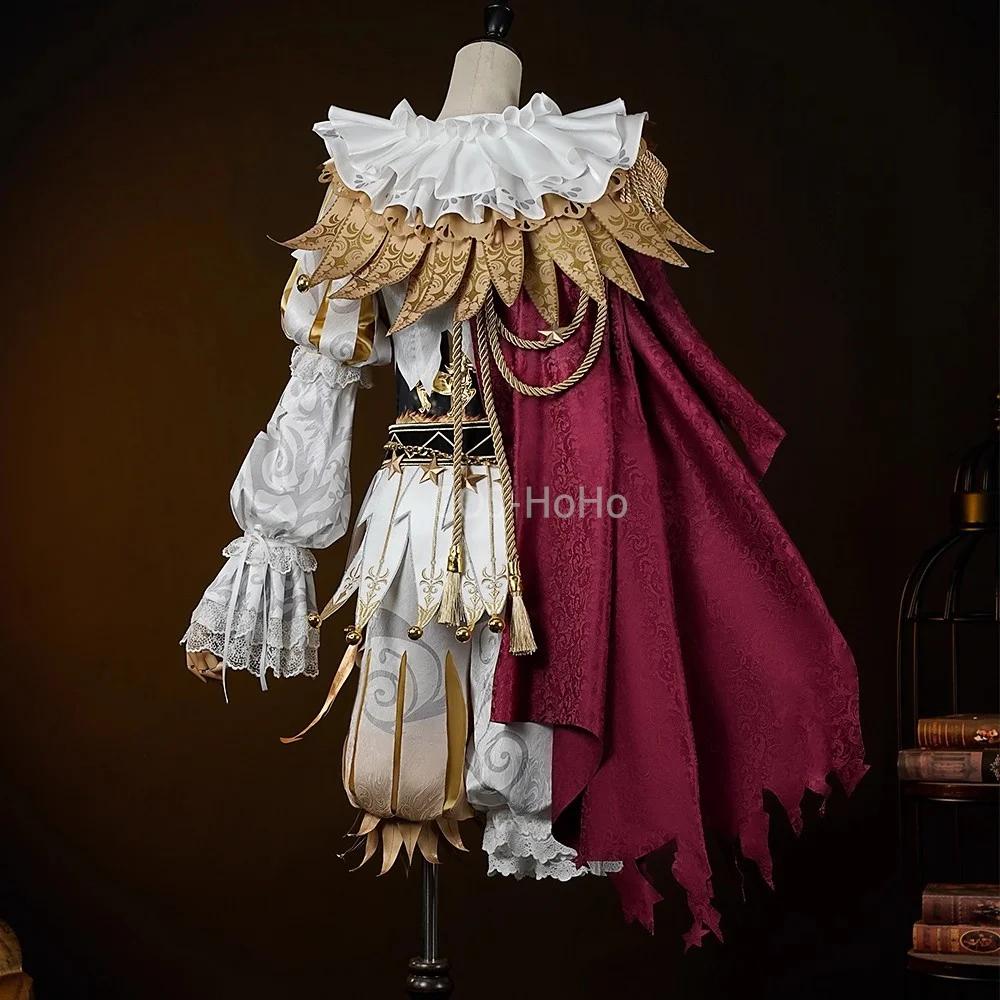 COS-HoHo الهوية الخامس مايك مورتون ملك النجوم نمط المحكمة لعبة البدلة رائع خمر موحدة تأثيري حلي هالوين الزي #5