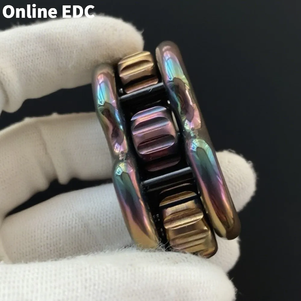使用 EDC おもちゃローグジルコニウムカラフルなスピードフィジェットスライダーストレスリリーフおもちゃフィジェットおもちゃ大人のためのノベルティおもちゃ