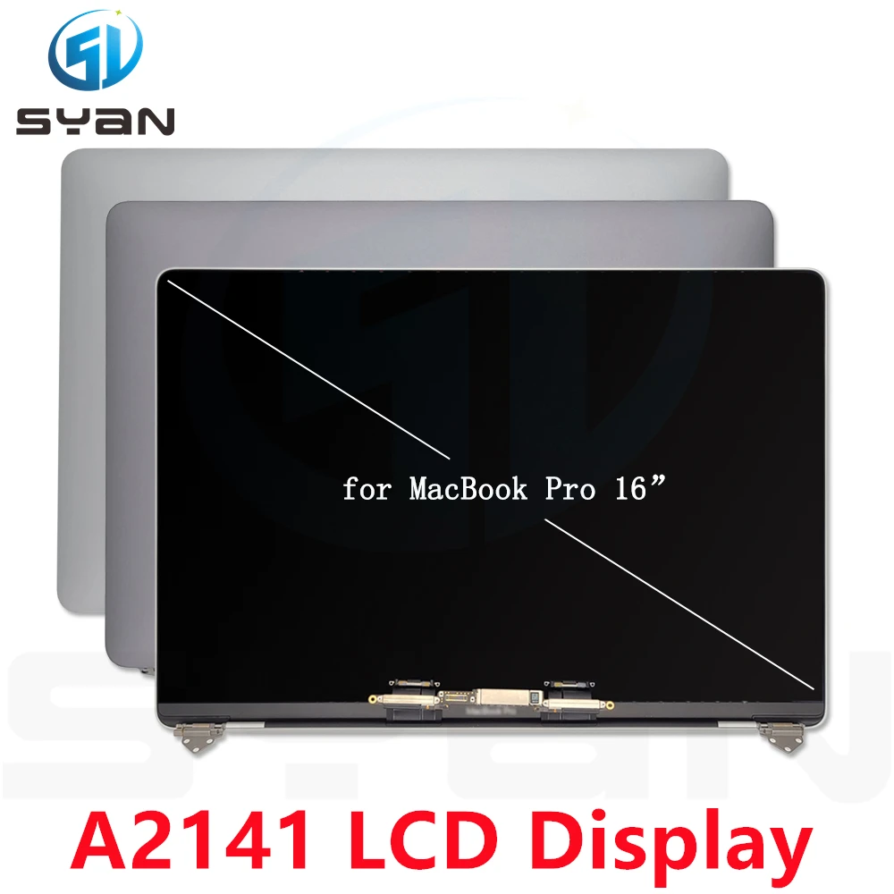 LEDOLED العلامة التجارية الجديدة لماك بوك برو الشبكية 16 "A2141 شاشة عرض LCD الجمعية استبدال 2019Y الفضة الفضاء GrayEMC 3347