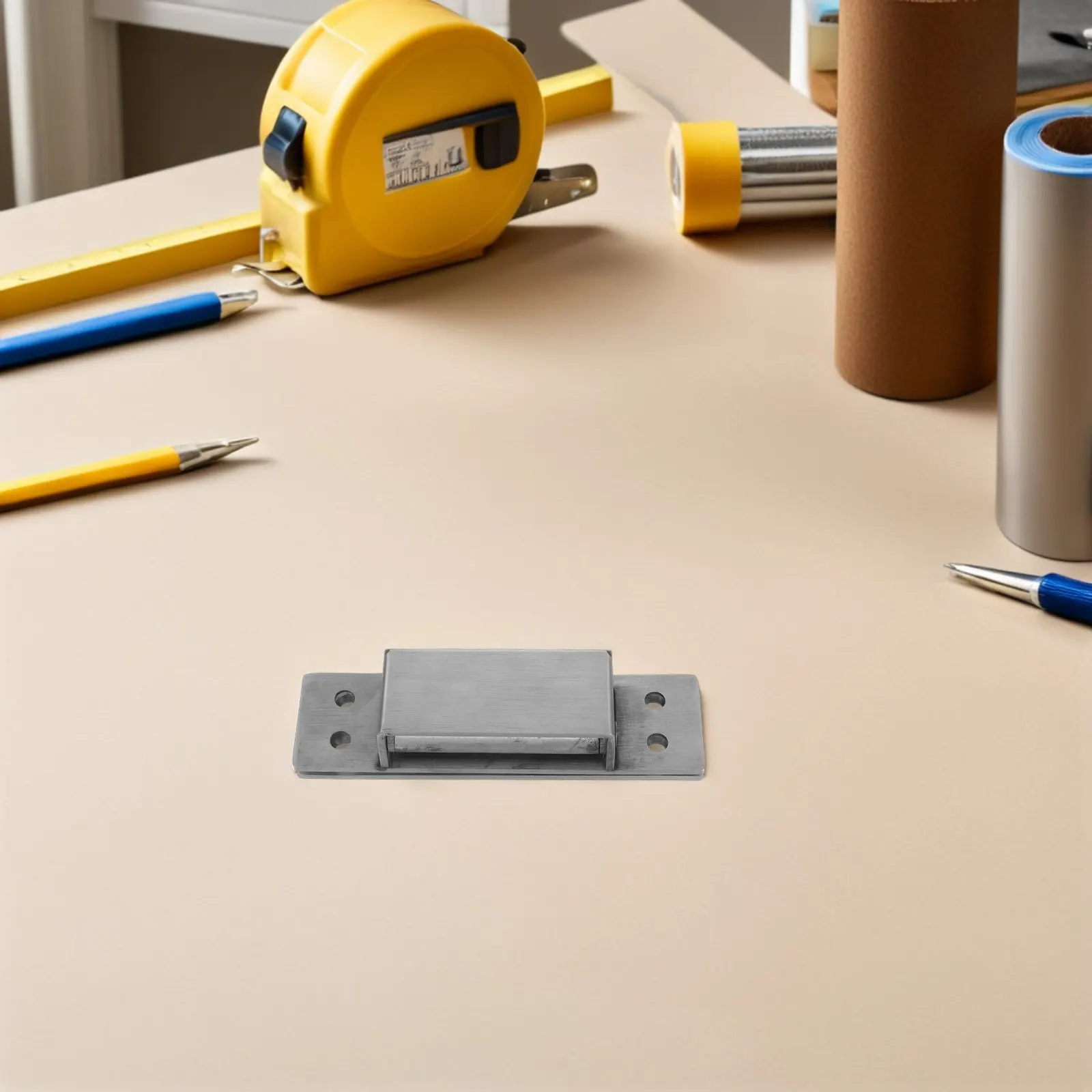 Invisible Door Hinges Hidden Concealed Cabinet Hinges Cross Shaft Pivot Structure Heavy Duty Adjustable Flush Mount Cabinet Door