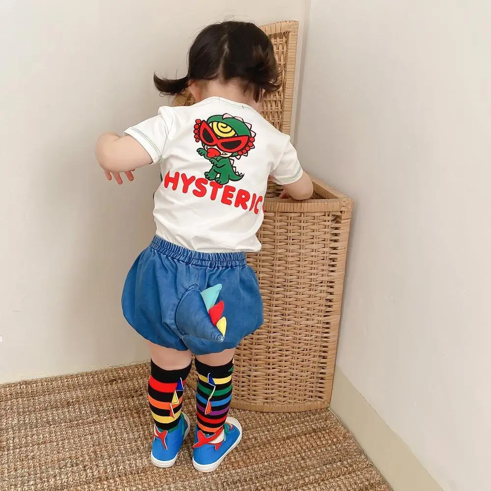 Summer Hysteric Mini T Shirt + Shirts Pant Boys Girls Japanese Style Cartoon Clothes  Clothes Set