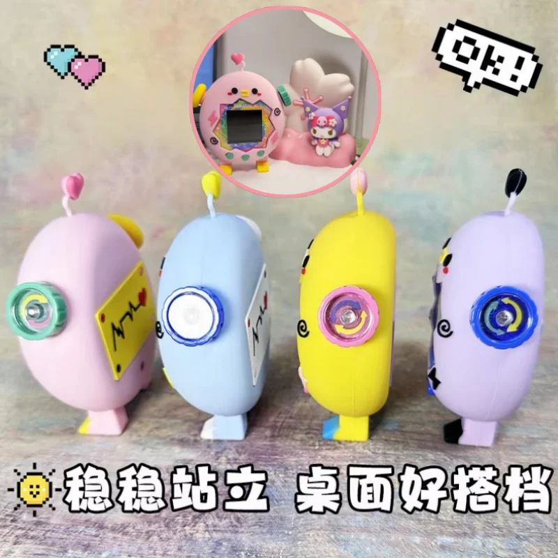 

Hot New In Stock Tamagotchi Paradise Stand Holder Case - Vertical Silicone Protective Shell Desktop Decor Display Stand