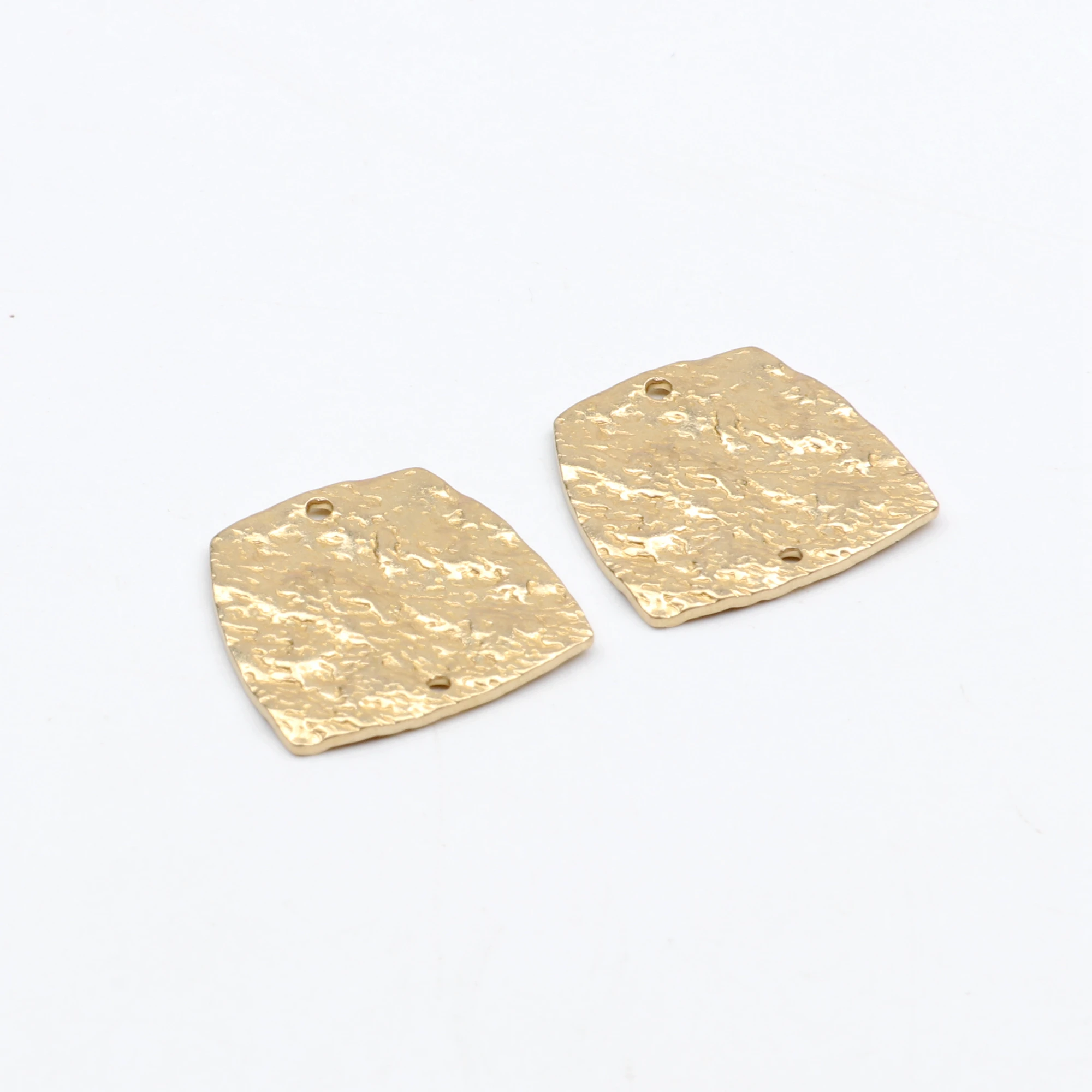 Brass Geometry Charms,,Findings Accessories For Diy Earrings Necklace Bracelet Jewelry Making,17.5mx17.5mm-RB1473