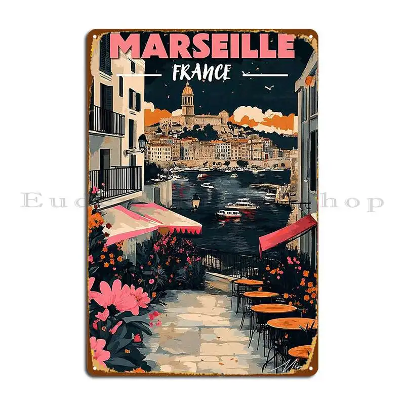 Марсельский туристический постер, средиземноморский дух, металлическая табличка, постер, ржавая стена, пещерный клуб, бар, печатный клуб, жестяная вывеска, постер Марсельский туристический постер, средиземноморский дух, металлическая табличка, постер, ржавая стена, пещерный клуб, бар, печатный клуб, жестяная вывеска, постер