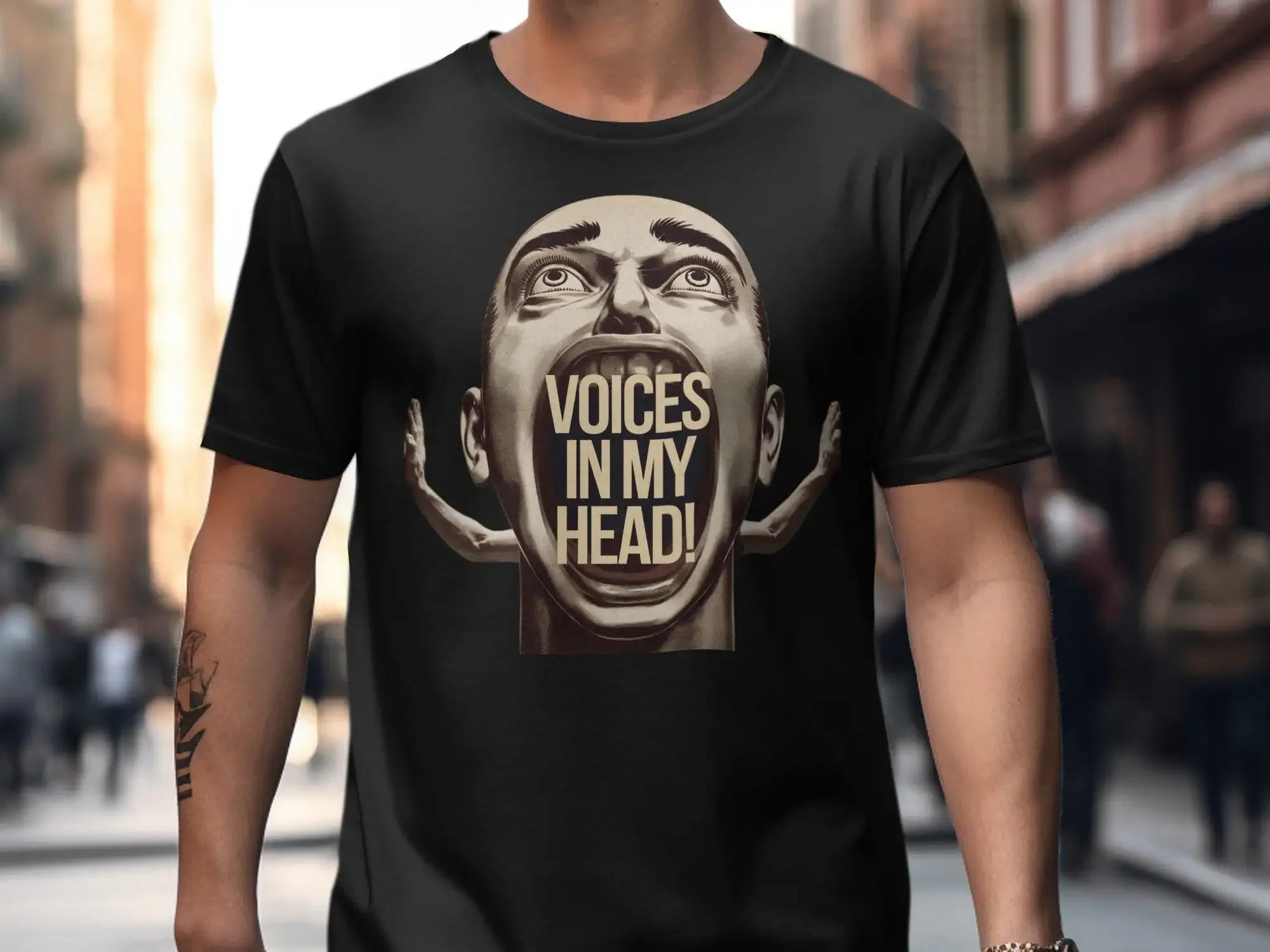 Voices In My Head T Shirt