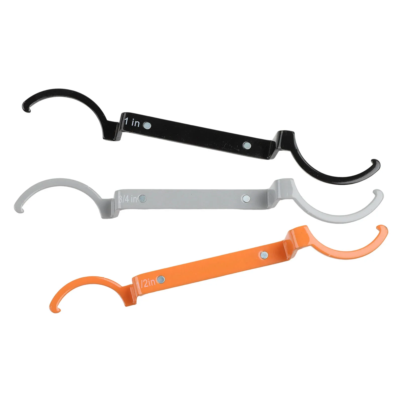 

Conduit Locknut Wrench Set for Tightening and Loosening Locknuts 1/2 3/4 1 Inch Offset Design for Tight Spaces