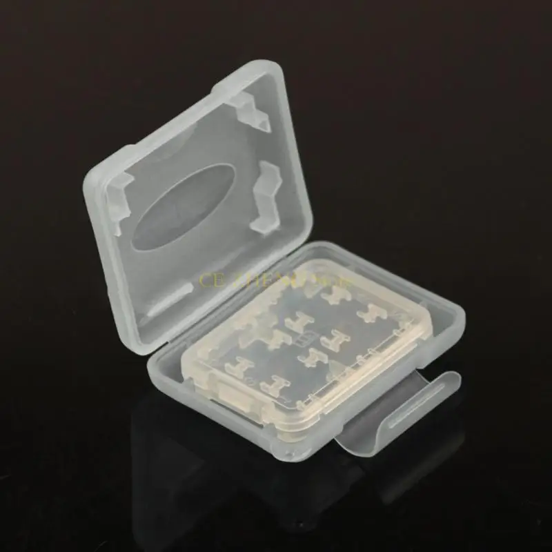 e56b 스토리지 박스 케이스 케이스 메모리 카드 바늘 핀 메모리 휴대용 및 조명
