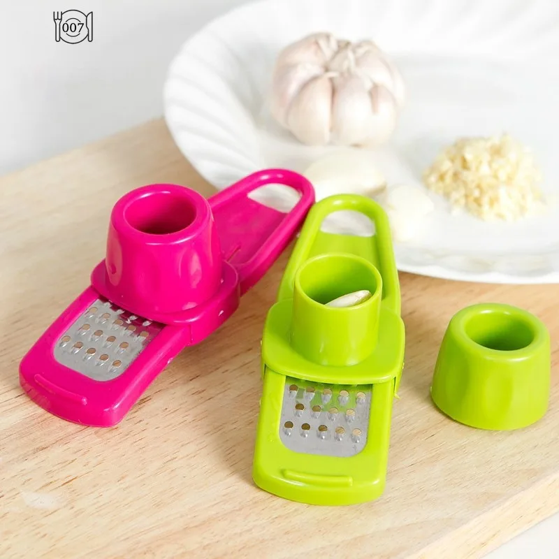 Ginger Garlic Crusher PressGarlic Grinding GraterCutter Peeler Manual GarlicMincer Chopping GarlicTool Kitchen Accessories