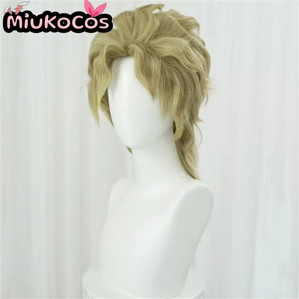 В НАЛИЧИИ Дио Брандо Косплей Парик Мико Косплей Аниме Невероятные Приключения ДжоДжо Косплей