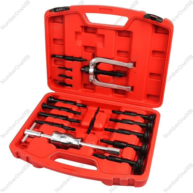 

16-Piece automotive inner hole bearing puller pull-out unloader tool inner hole Perrin puller sliding hammer set remover