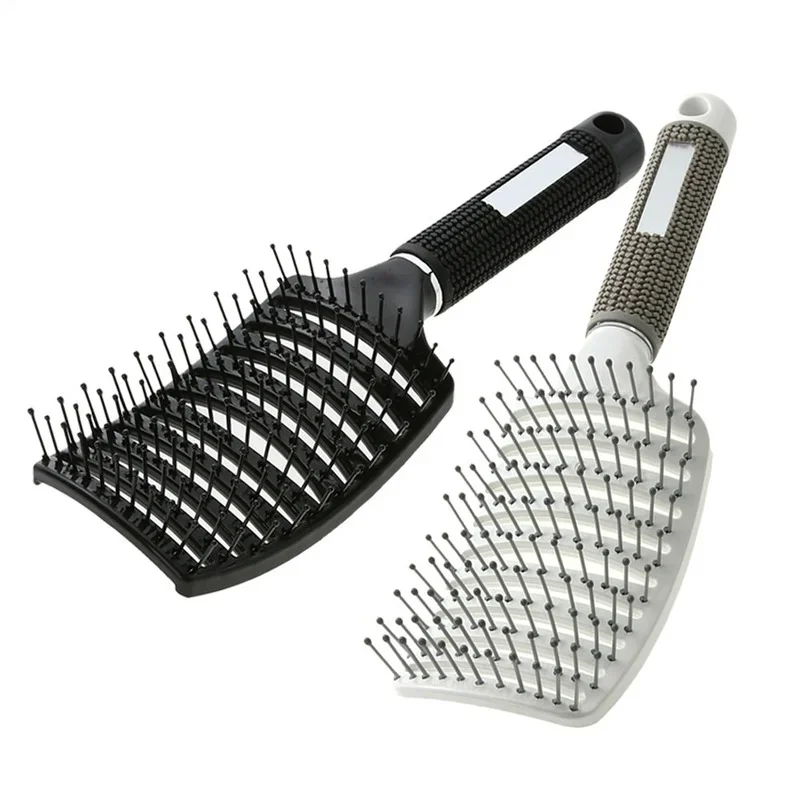 

1 PC Hair Scalp Massage Comb Hairbrush Massager Women Wet Curly Detangle Hair Brush for Salon Hairdressing Styling Tools