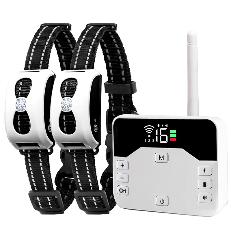 WXRPET 2-in-1 Wireless Dog Fence and Remote Training Collar 9