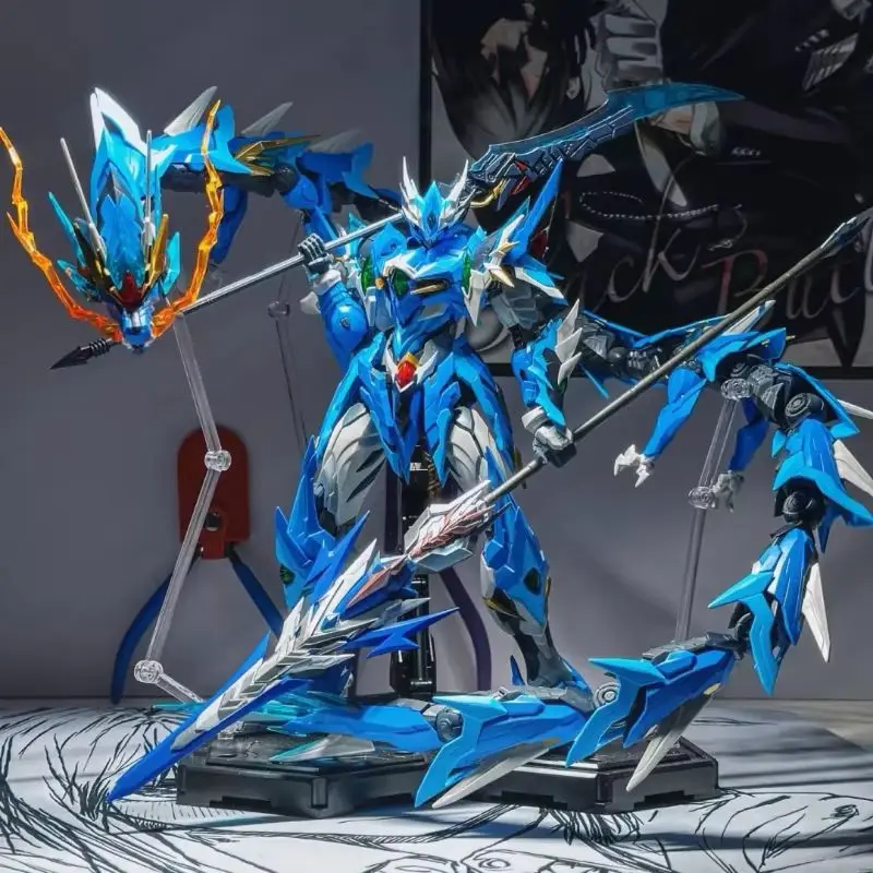 23 センチメートルモーター核 AoBing 組立モデルキットアクションフィギュアメカドラゴンフィギュア合金スケルトン高可動ロボットおもちゃギフト