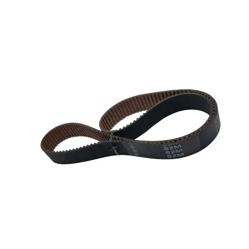 Non-Slip S2M 440 Timing Belt S2M-6 Wear Resistant Closed-loop Rubber Timing Belts Width 6mm 10mm 15mm STD Black Synchronous Belt