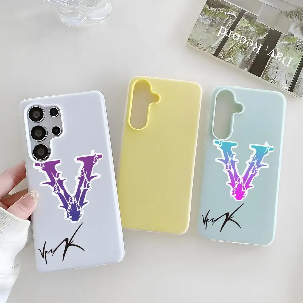 Fashion Brands V-VRUNK Phone Case Clear TPU Case For Samsung S22-S26, 2-in-1 Detachable Card Holder