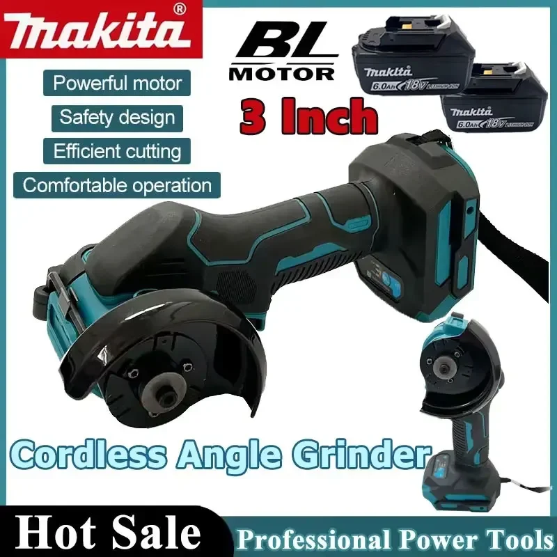 マキタ-コードレスアングルグラインダー-3-インチアングルグラインダー-コードレス-3-インチ電動カットオフツール-切断丸鋸電動工具