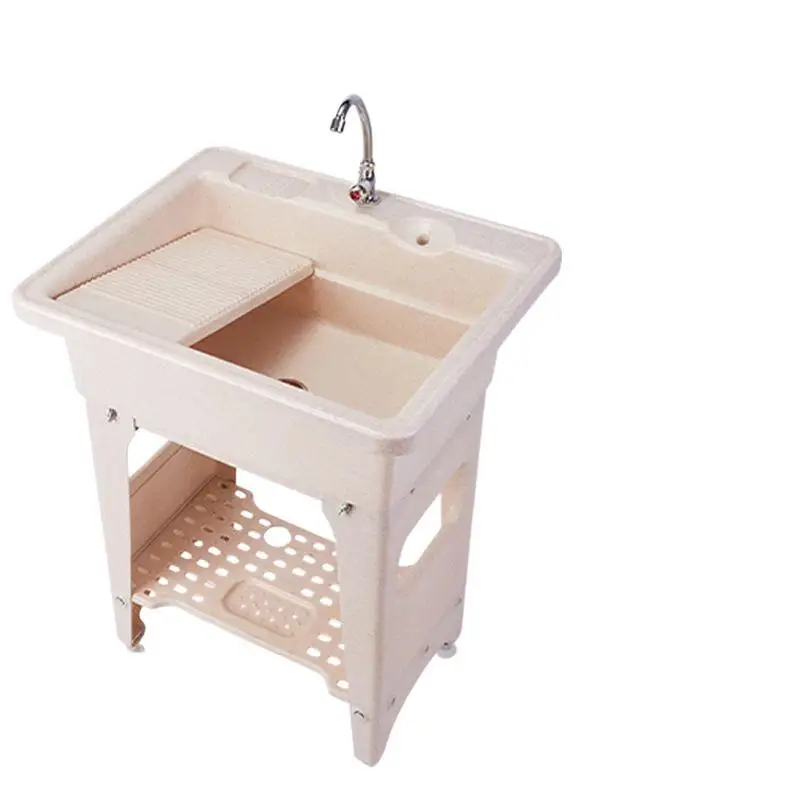

Washbasin Washbasin Washbasin Single sink Plastic laundry pool with washboard Balcony