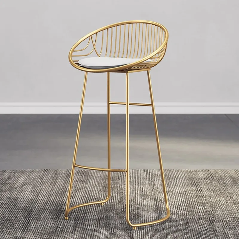 Set di 4 sedie da bar di lusso design ergonomico soggiorno sedia da bar moderna bellezza vintage Sillas Para Comedor mobili per la casa