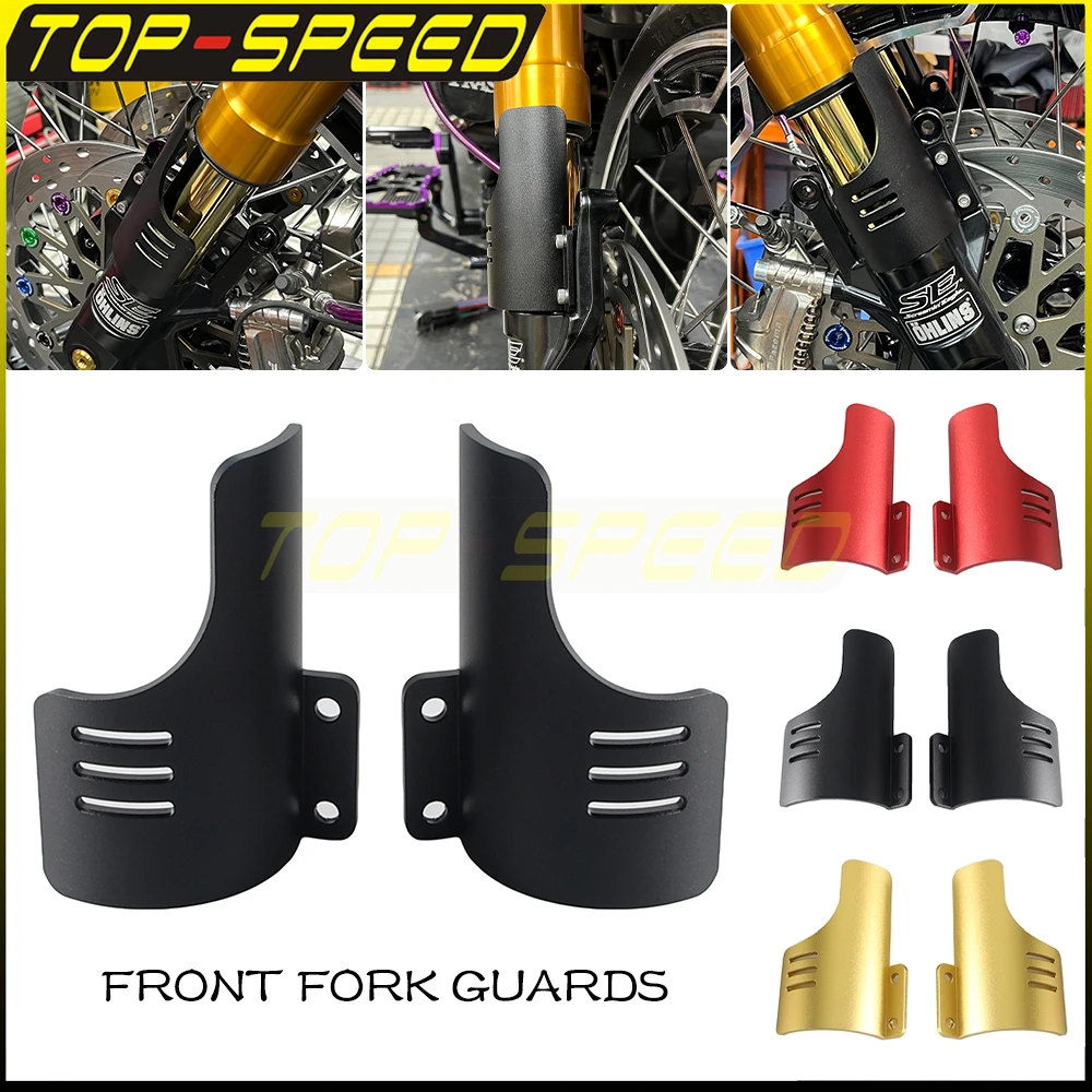 

For Harley CVO Road Glide ST FLTRXSTSE Upgrade 2024 FLTRXSE 2023-24 Motorcycle Fork Guards Lower Fork Leg Deflector Shield Front