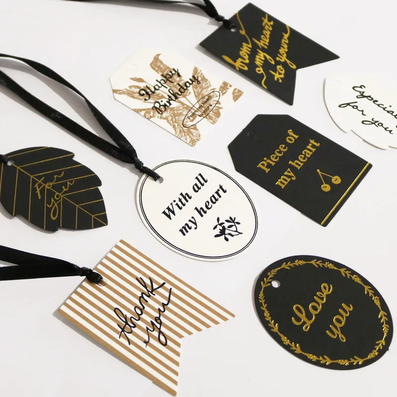 21 Styles Can Choose,Thank You Gift Tags, Personalized Gift Tags for Weddings, Bridal Showers, Birthdays, Parties, Gift Wrapping