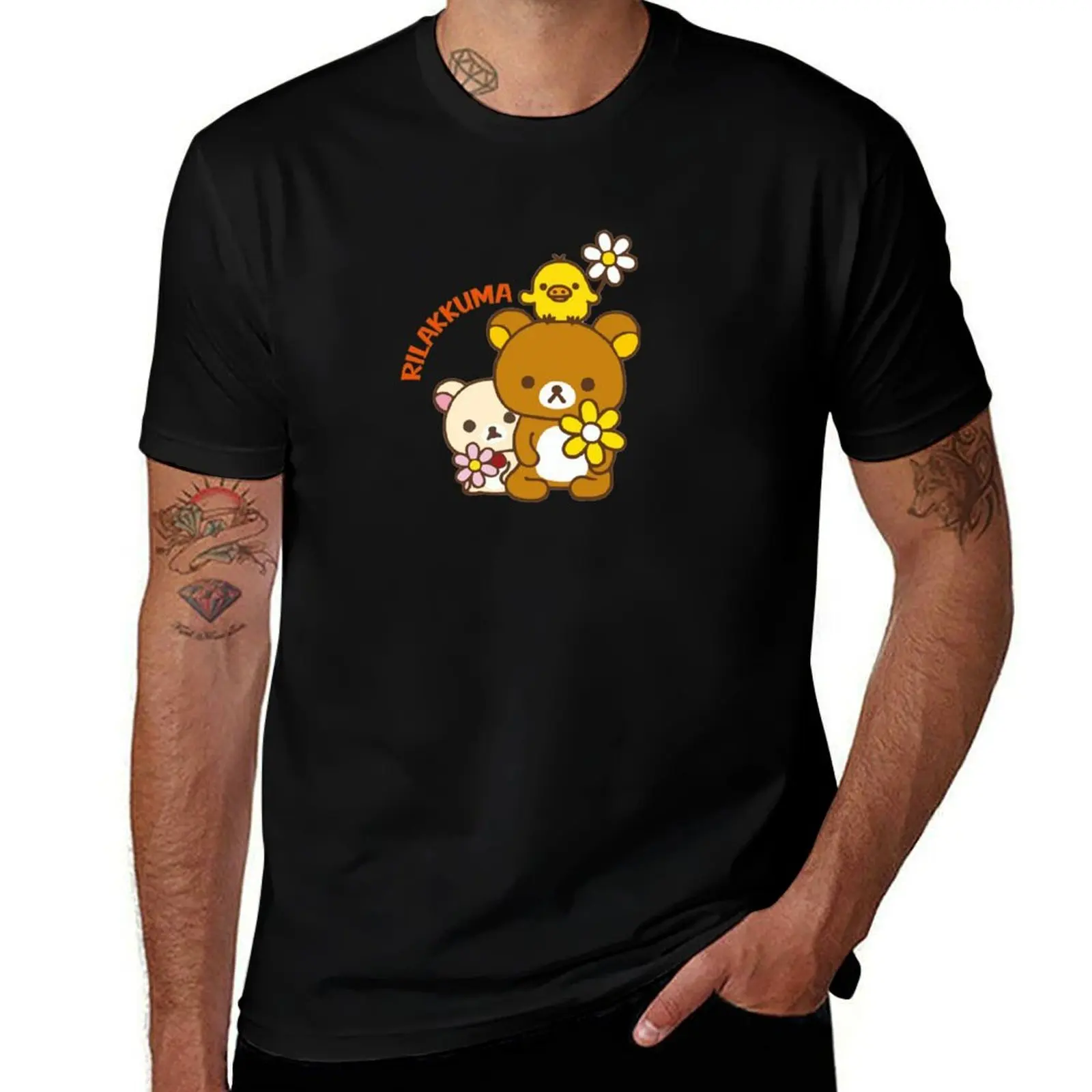 

Cute Rilakkuma merch T-Shirt heavyweights anime tshirt croswit shirt man anime stuff shirts graphic tee men