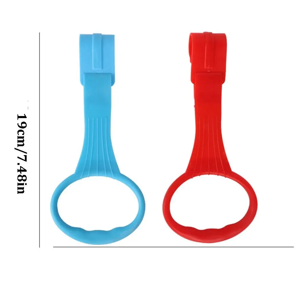 Bed Accessories Pull Ring for Playpen Creative Plastic Solid Color Stroller Toy Ring Hand Pull Ring Playpen