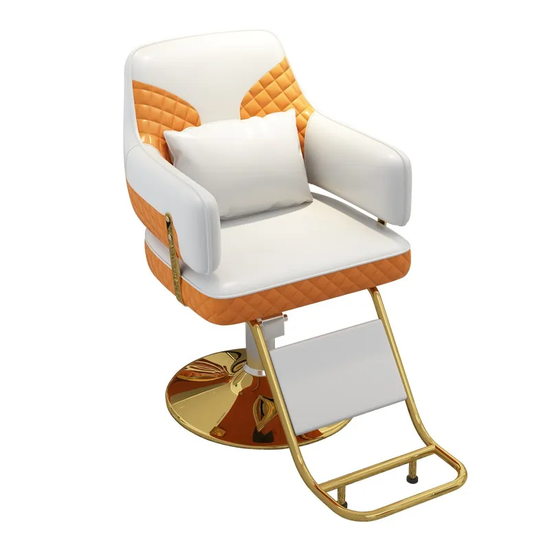 Luxury Modern Barber Chairs Professional Design Beauty Exquisite Salon Chairs Simple Trendy Bancos Con Ruedas Salon Furniture