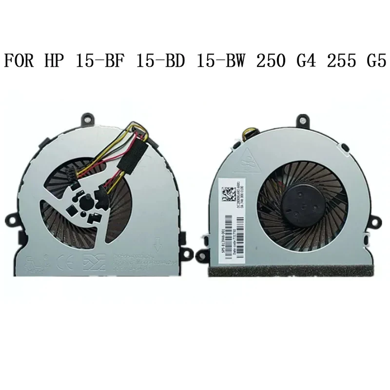 H+New Laptop CPU GPU Cooling Fan For HP 15-A 15-AC 15-AF TPN-C125 250 G4/250 G5/255 G4 15-BS 15-AY 15-BE 15-BF 15-BD/15-BA/15-BW