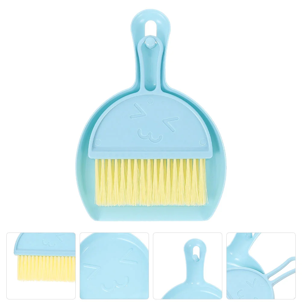 

Brush Fleece Cleaner Kit Broom Guinea Pig Cages Mini Brooms Dustpan Chinchilla Hamster Tool Cleaning