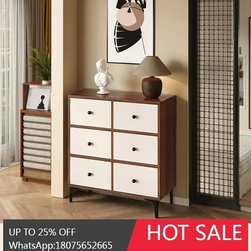 

SGF Solid Wood Chest of Drawers Vintage Style Rectangular Drawer Combination Storage Cabinet