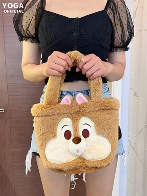 Disney Chip Dale 8871 Fashion Anime Top-Handle Bags Cartoon Handbag Casual Shoulder Bag Girl Gift