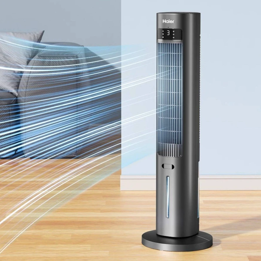 Household Tower Cooling Fan Portable Air Conditioner Water Cooler Refrigeration Machine