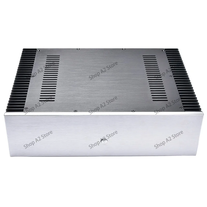 Heat dissipation on both sides, all-aluminum power amplifier chassis BZ4312 pure rear stage, Class A power amplifier chassis