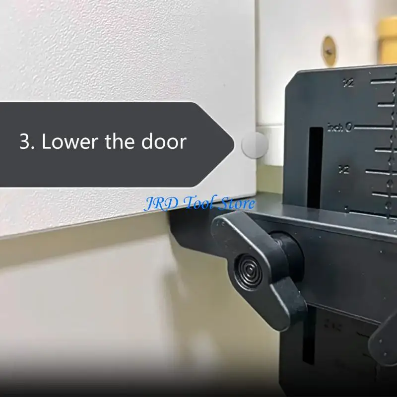 

A2UD Cabinet Door Install Positioning Clamp Cabinets Frame Mounting Support Jig PVC Door Installation Locator