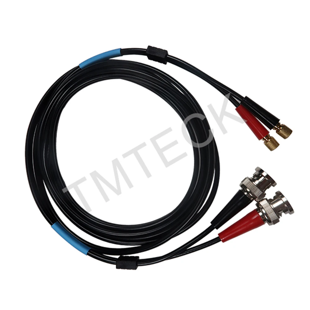 Dual cables Microdot to BNC  Industrial coaxial cable