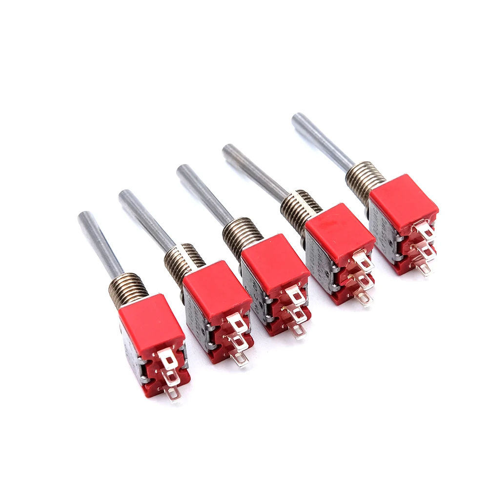 5 pces 3-posições interruptor de alternância longo para acesso frsky x9dp/x7/x7 e x9 lite series radiomaster jumper beta fpvtransmitter