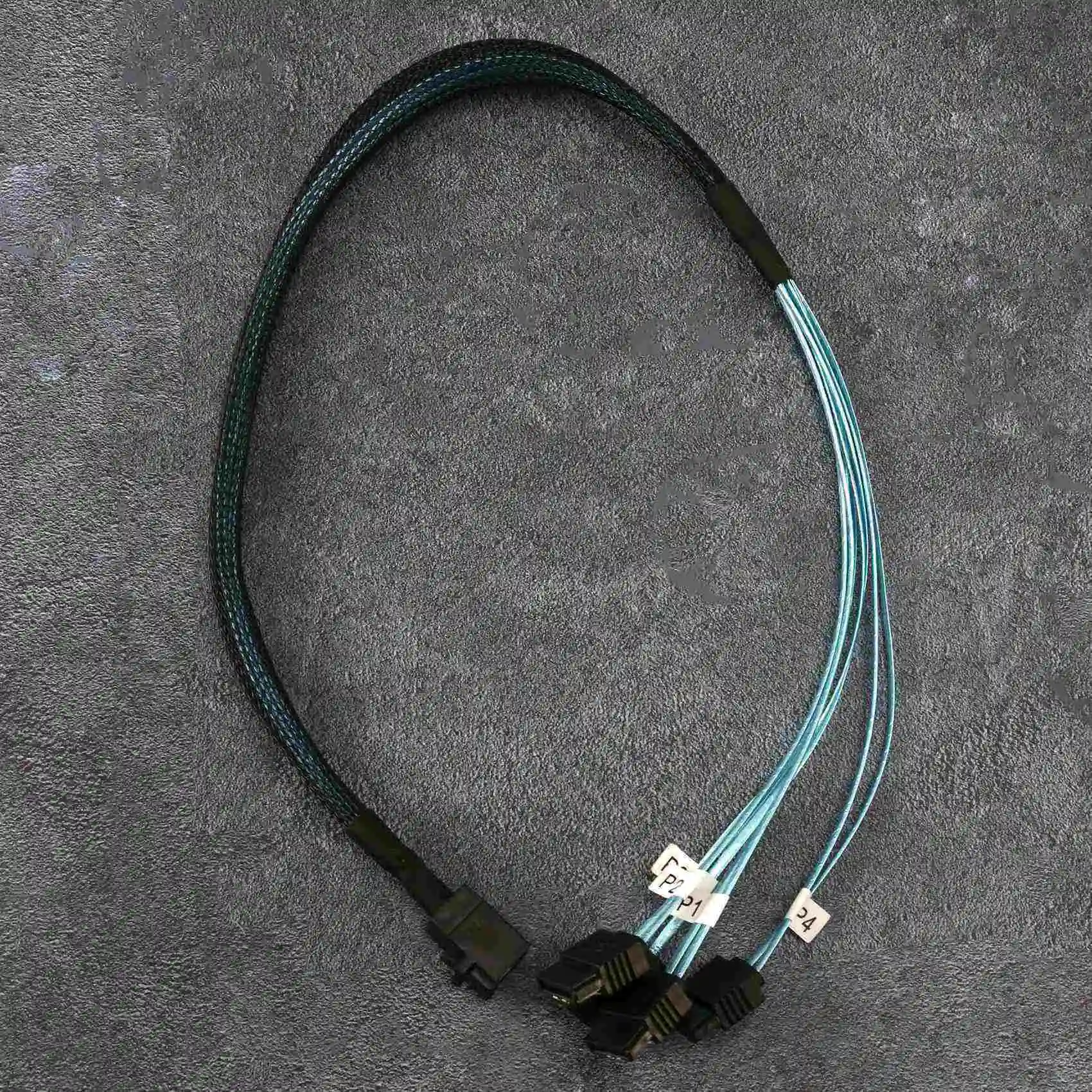 Internal Mini SAS To SATA Cable, SFF-8643 For Raid Controller Hard Drive User-Friendly