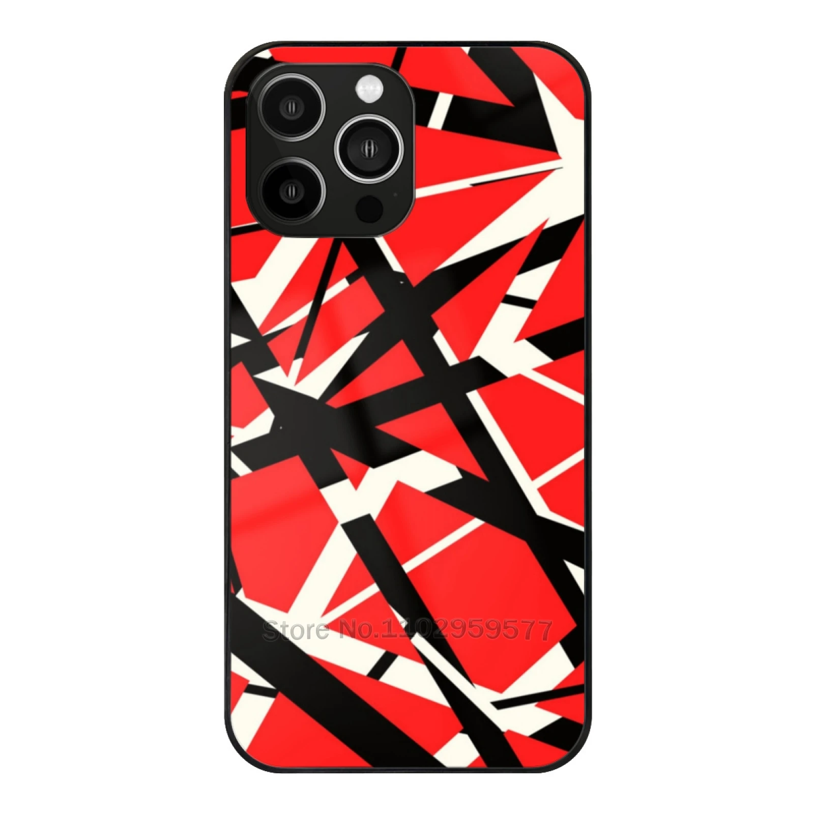 Frankenstrat Guitar Pattern Phone Case Glass For Iphone15 14 13 11 12 Pro Max Mini Xr X Xs 6 7 8 Plus Cover Guitar Pattern