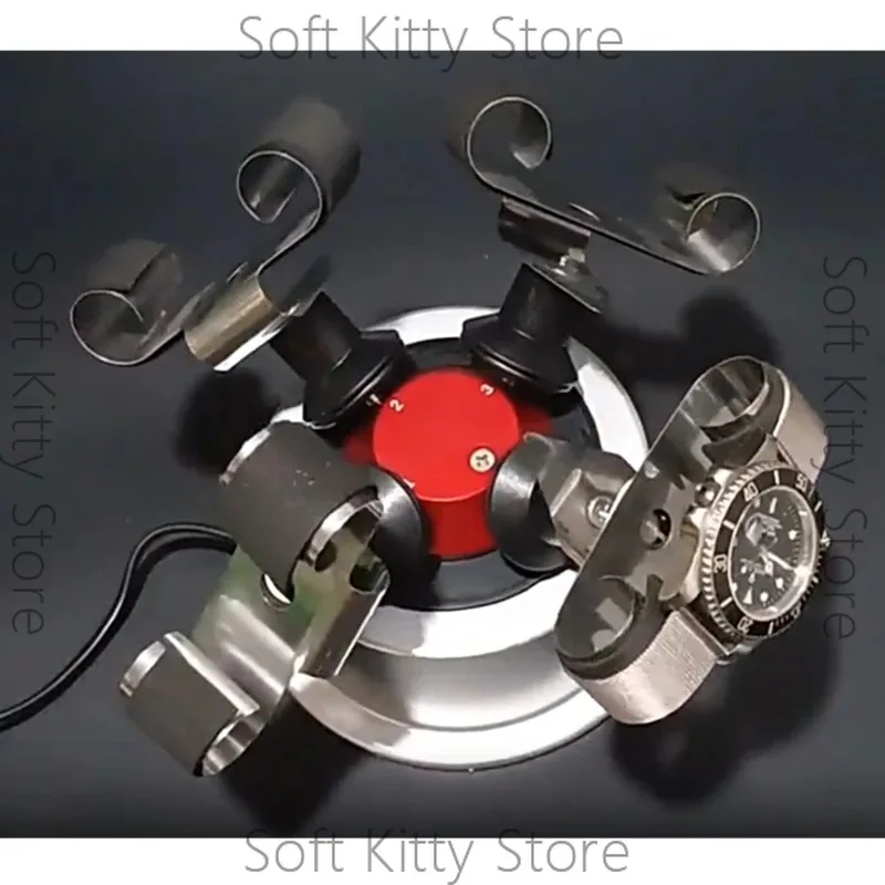 4-Position Fully Automatic Watch Winder For Mechanical Watches Watch Repair Tool 110v/220v Automic-Test Cyclotest Watch Tester