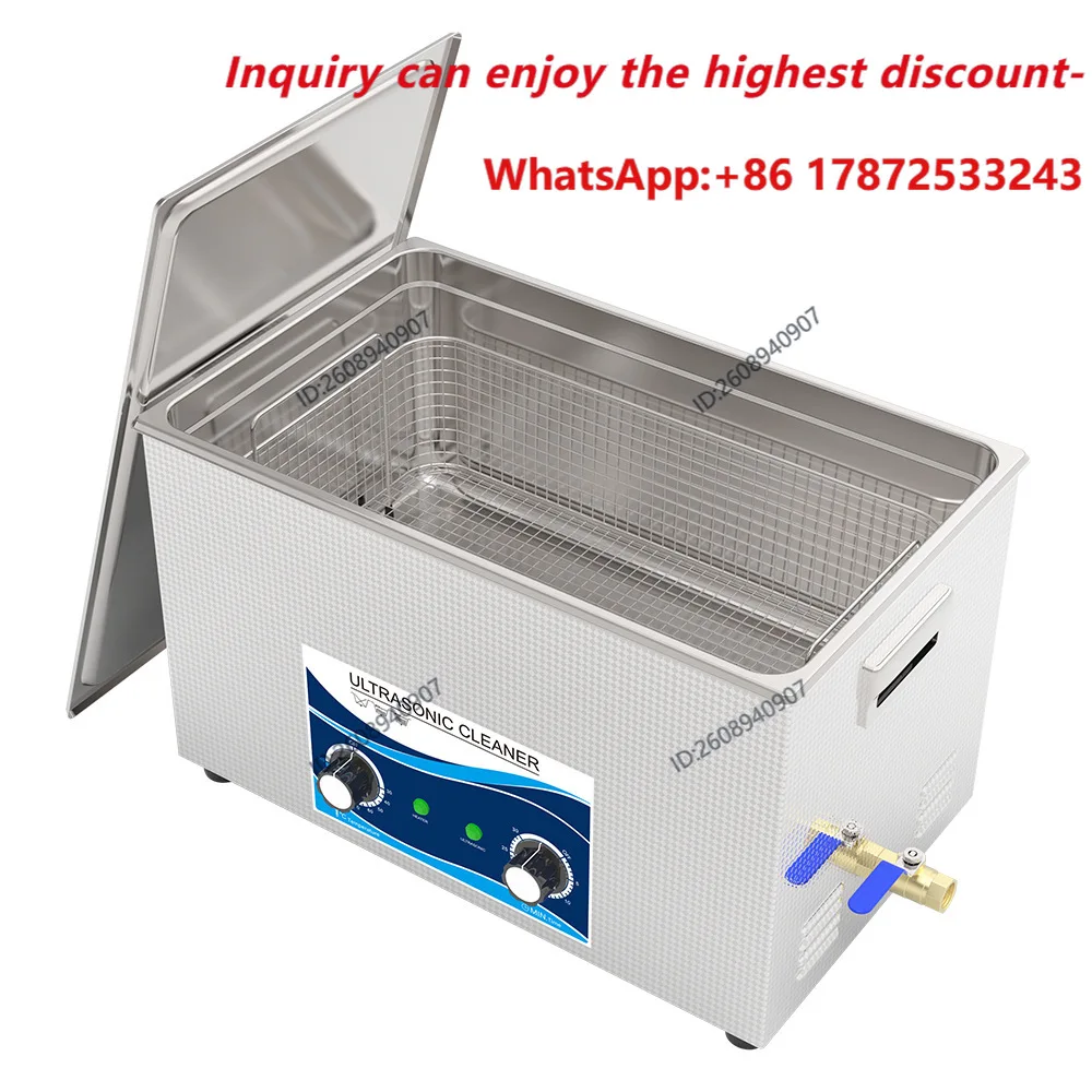 Single slot industrial ultrasonic cleaning machine laboratory hardware mold circuit board wax and oil removal