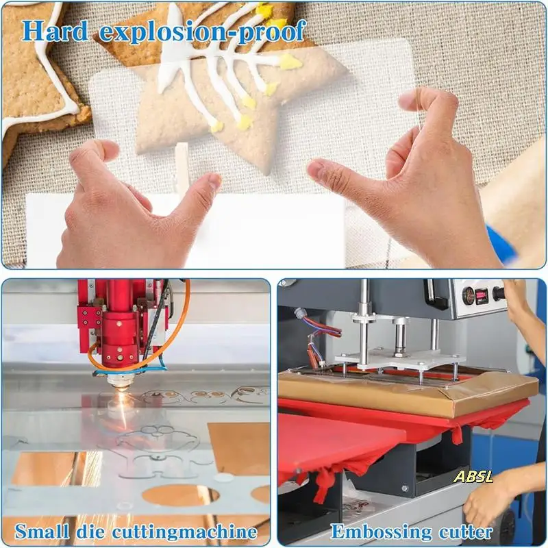 Clear Acrylic Cutting Pads Clear Cutting Plate Acrylic Cutting Pads For Embossing Crafting