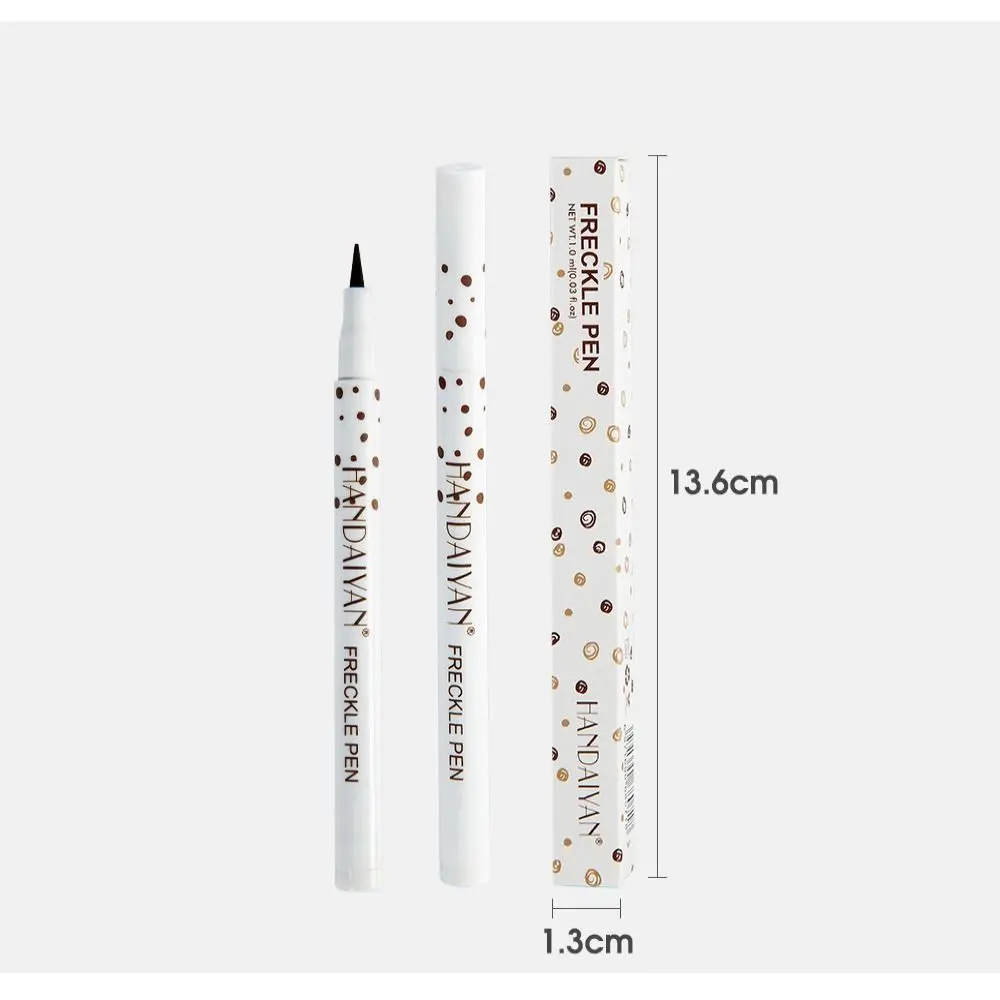 Duurzame Duurzame Waterdichte Vrouwen Cosmetische Meisjes Make-Up Tool Sproet Pen Nep Sproeten Potlood Stip Spot Pen