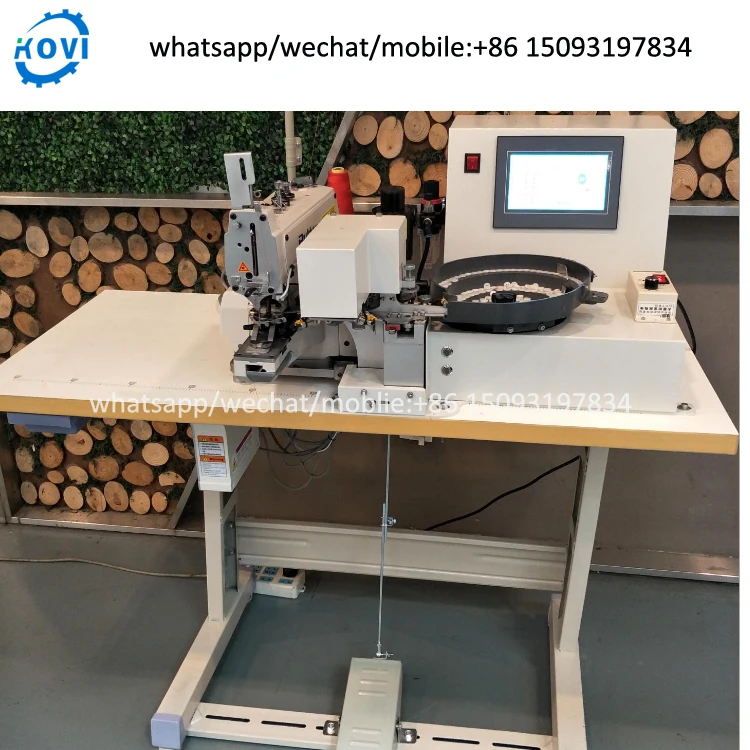 Industrial Button Shirt Button Hole Sewing Machine