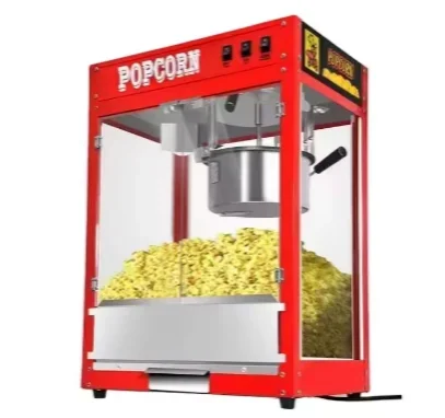 New Type Of Electric Automatic Popcorn Popping Machine