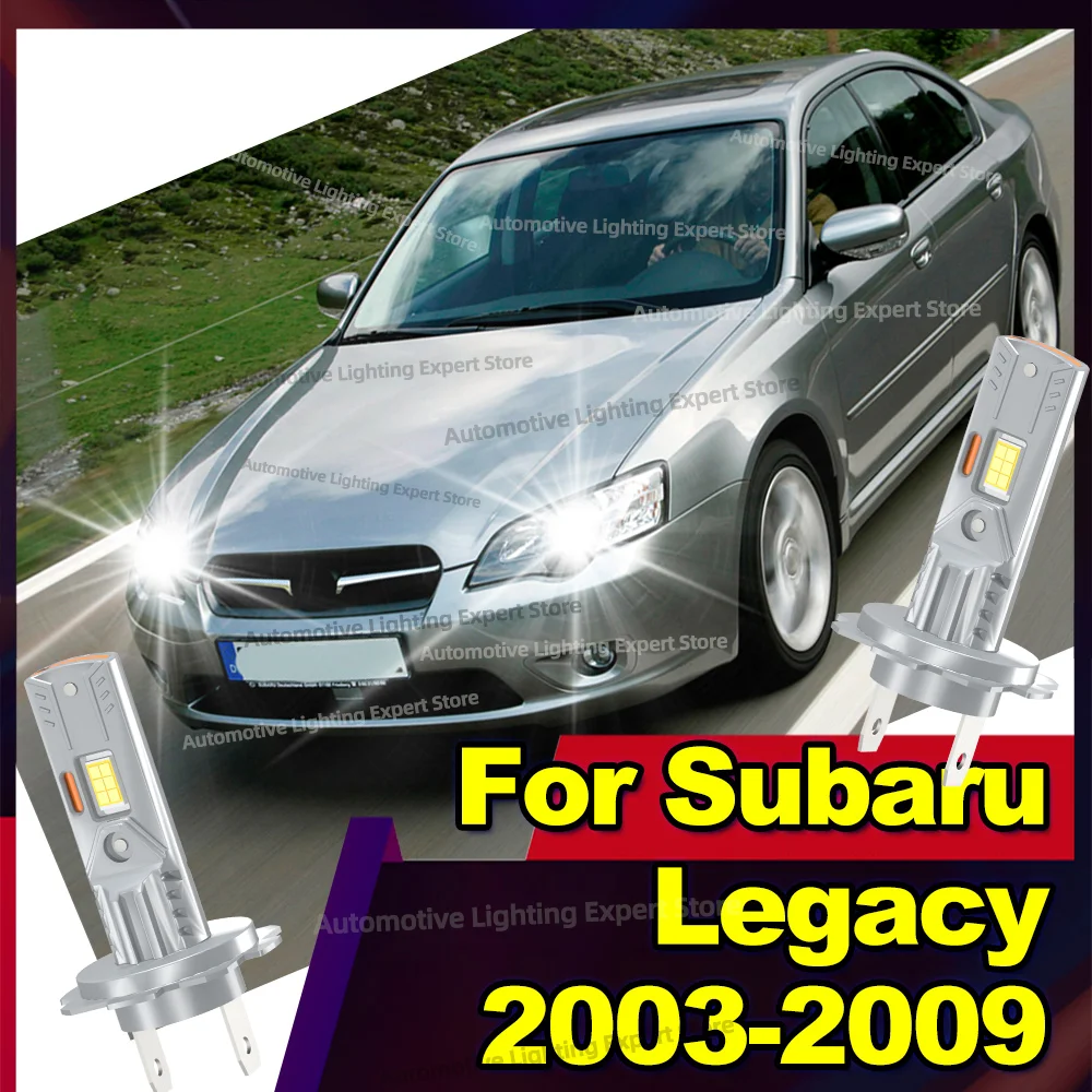 Luz LED Canbus 30000LM Farol de Carro 6000K 12V Para Subaru Legacy 2003 2004 2005 2006 2007 2008 2009