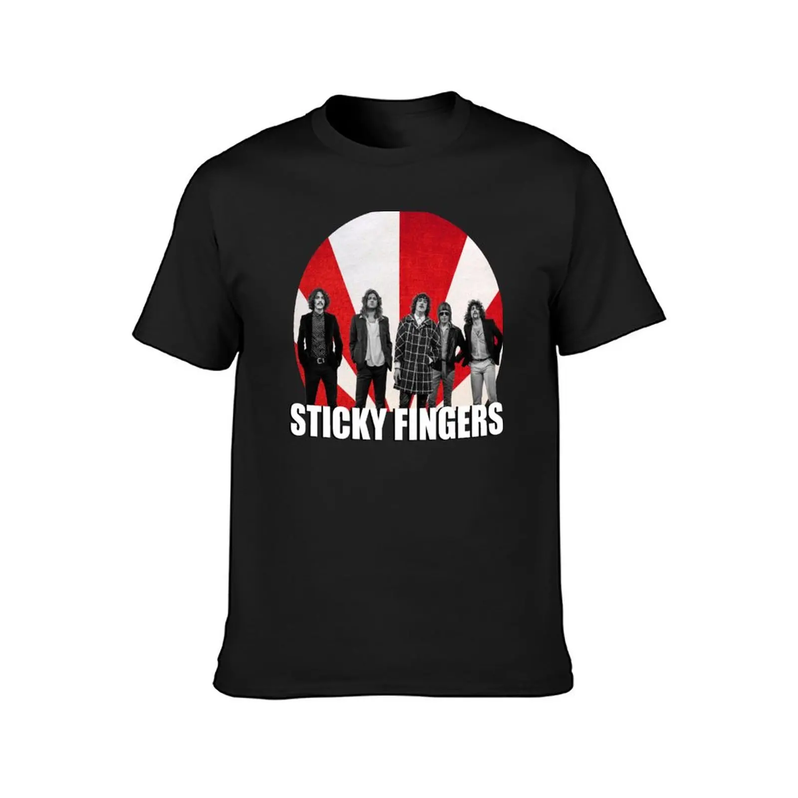 Sticky Fingers T-Shirt Aesthetic clothing customs quick drying for a boy mens champion t shirts