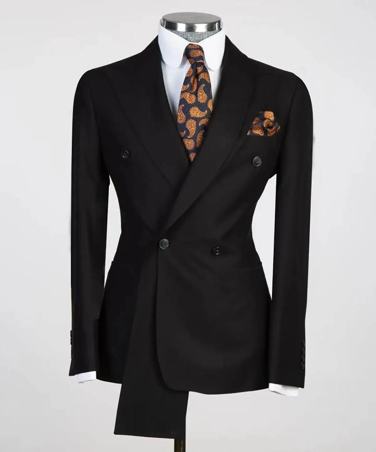 شهم الزفاف الرجال البدلة الدعاوى الحفلات سليم صالح 2-قطعة معطف السراويل مصممة خصيصا العريس سهرة المناسبات الرسمية ارتداء حجم مخصص #6