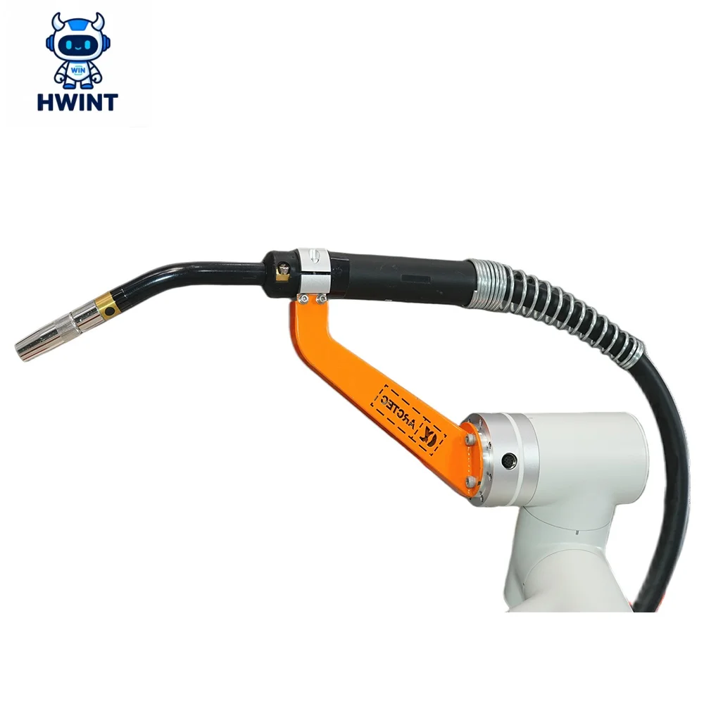 HWINT Open Source MIG Welding Robot Arm FR5 6 Axis Cobot Robot Arm 5Kg Payload 922mm Pipe Welding Manipulator