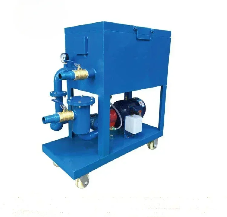 

The filter removes water and impurities from dirty lubricating oil by pressure plate frame and filte Hot sales