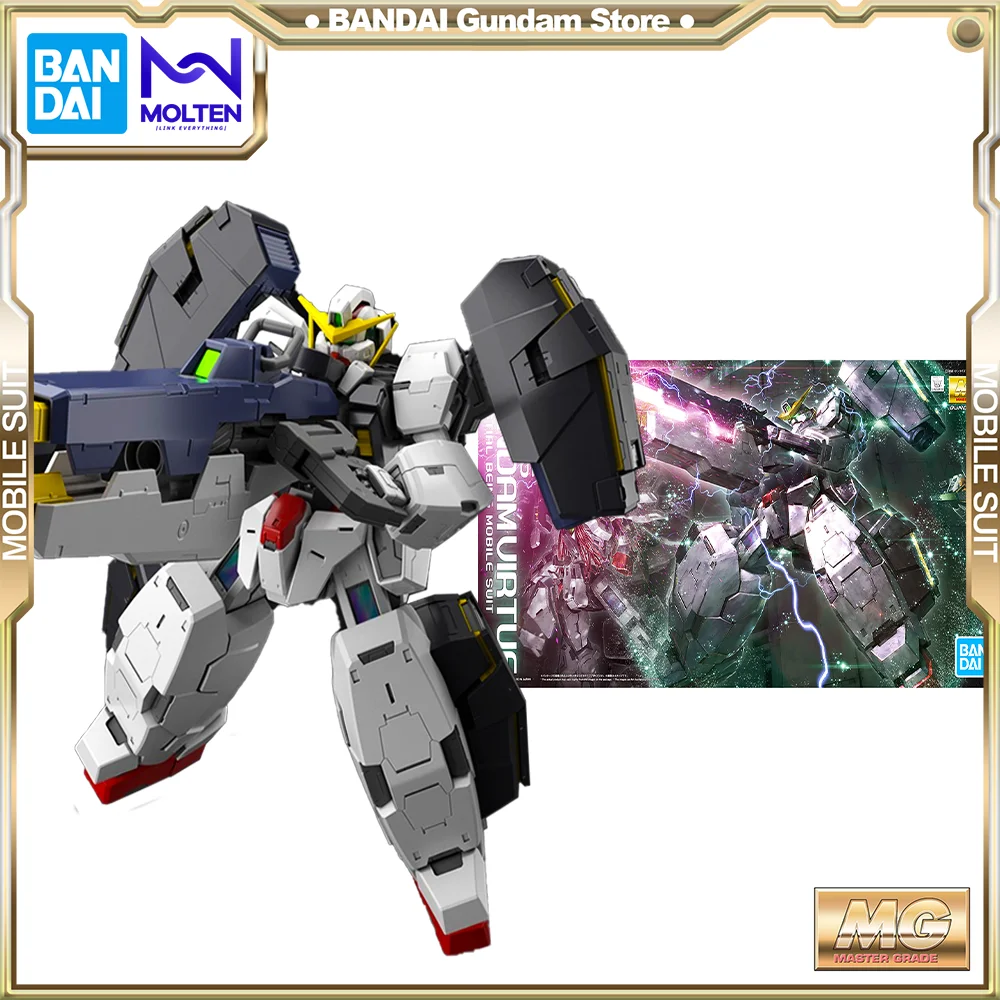 

BANDAI Original MG 1/100 GN-005 VIRTUE Mobile Suit GUNDAM 00 Model Kit Gunpla Assembly/сборка аниме экшн-фигурки